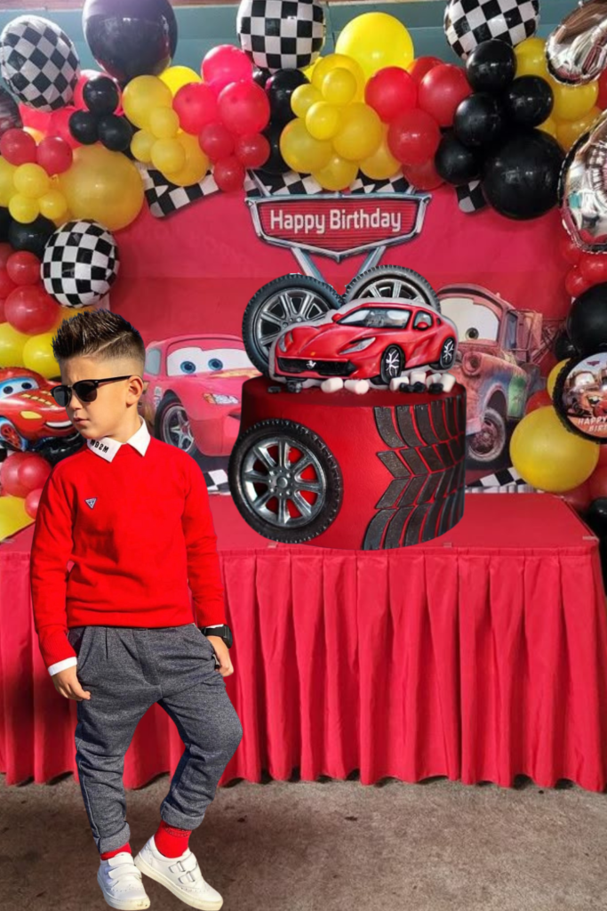 Baby Boy Birthday Car Themes