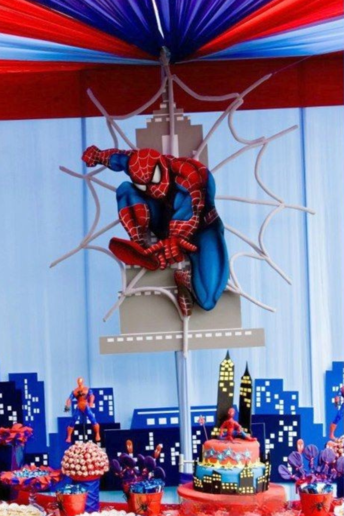 Baby Boy Birthday Spiderman Themes