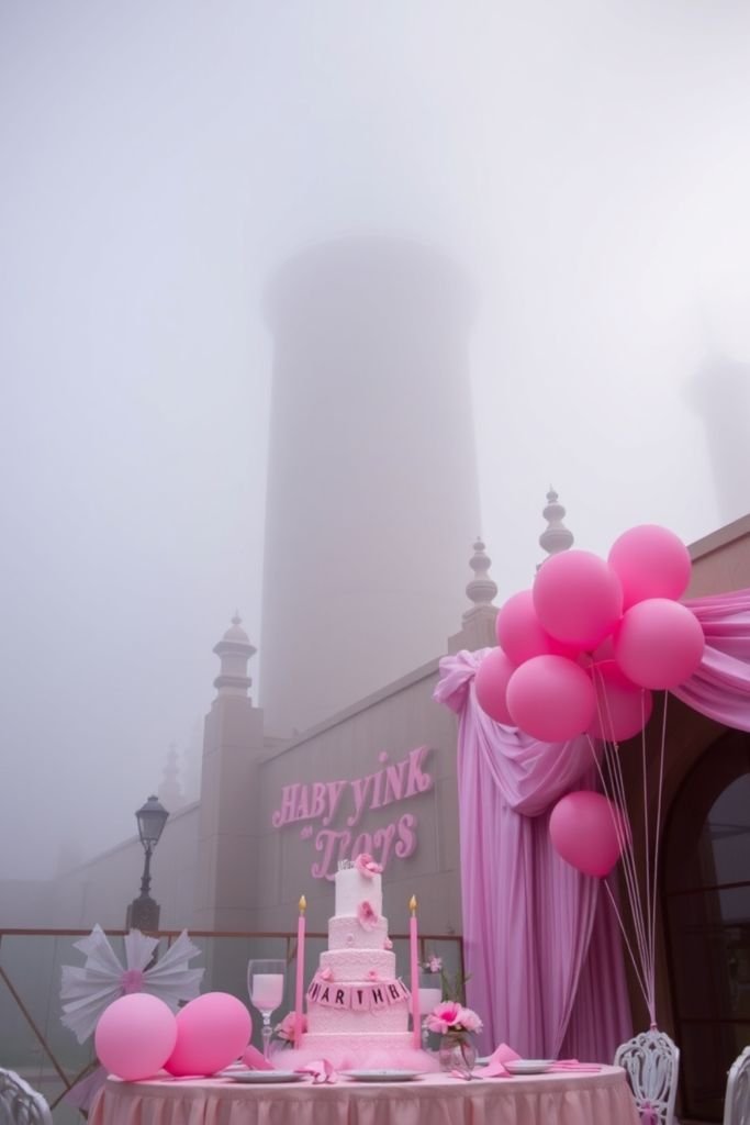 Baby Girl and Boy Birthday Party Decoration