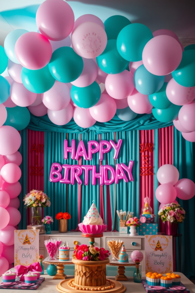 Birthday Decorations Ideas for Boy