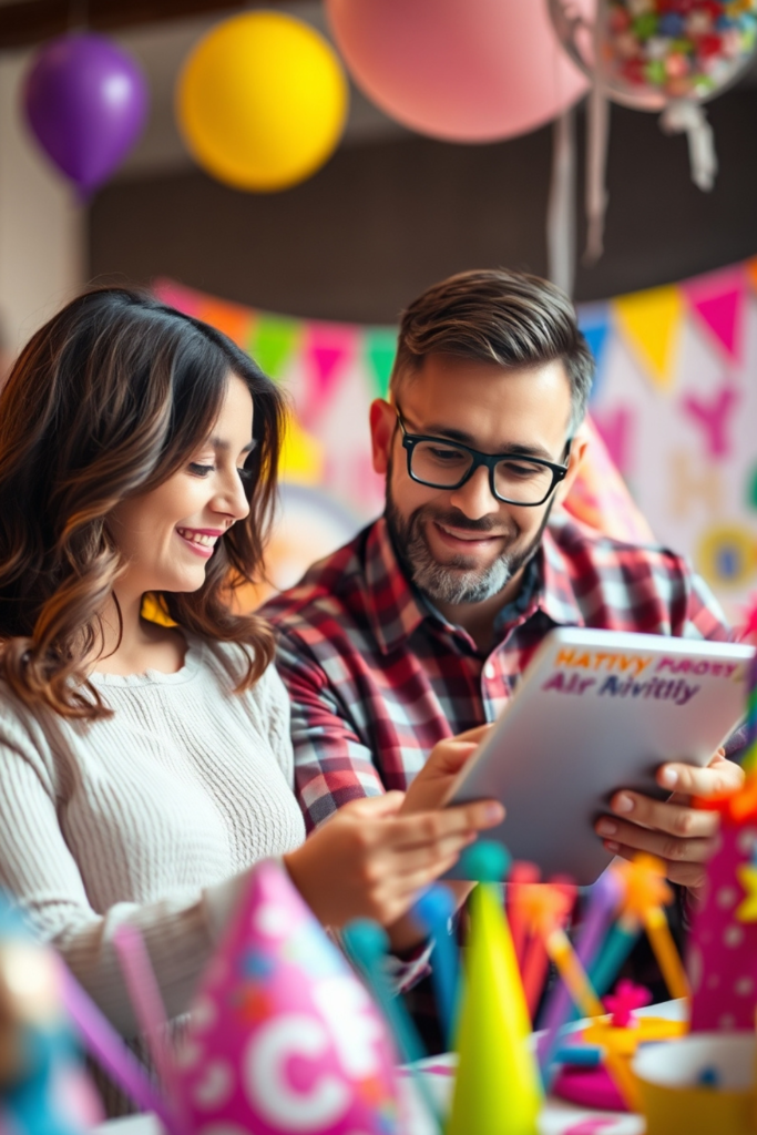 Girl and Boy Birthday Party Planning