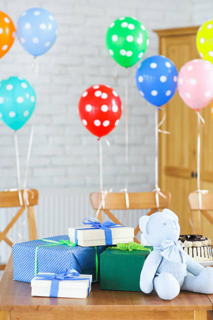 Birthday Gift Table Quick List