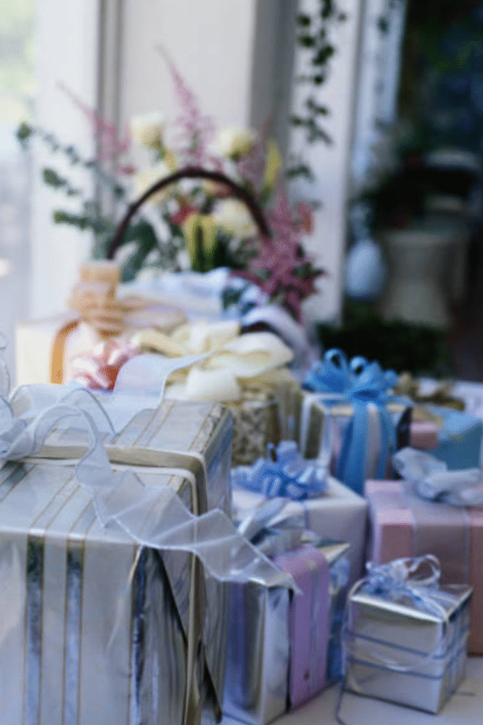 Birthday Gift Table Quick List