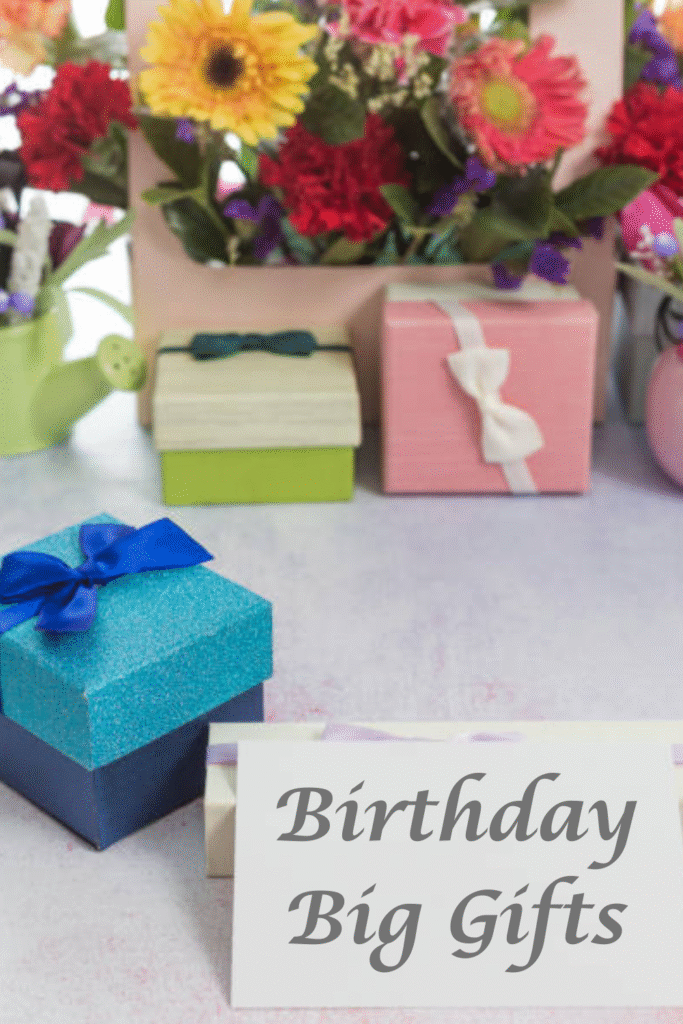Birthday Gift Table Decor