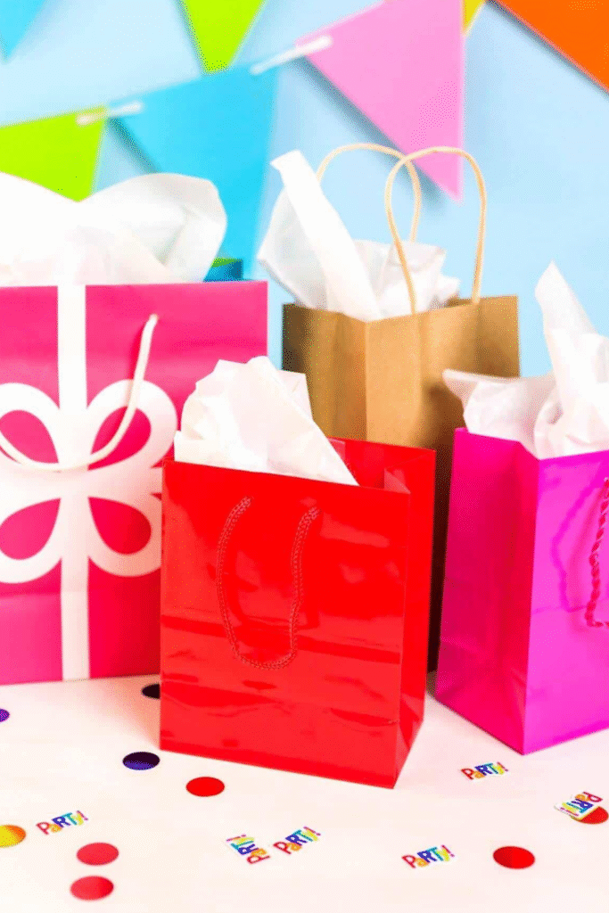 Birthday Gift Bag Ideas by Age