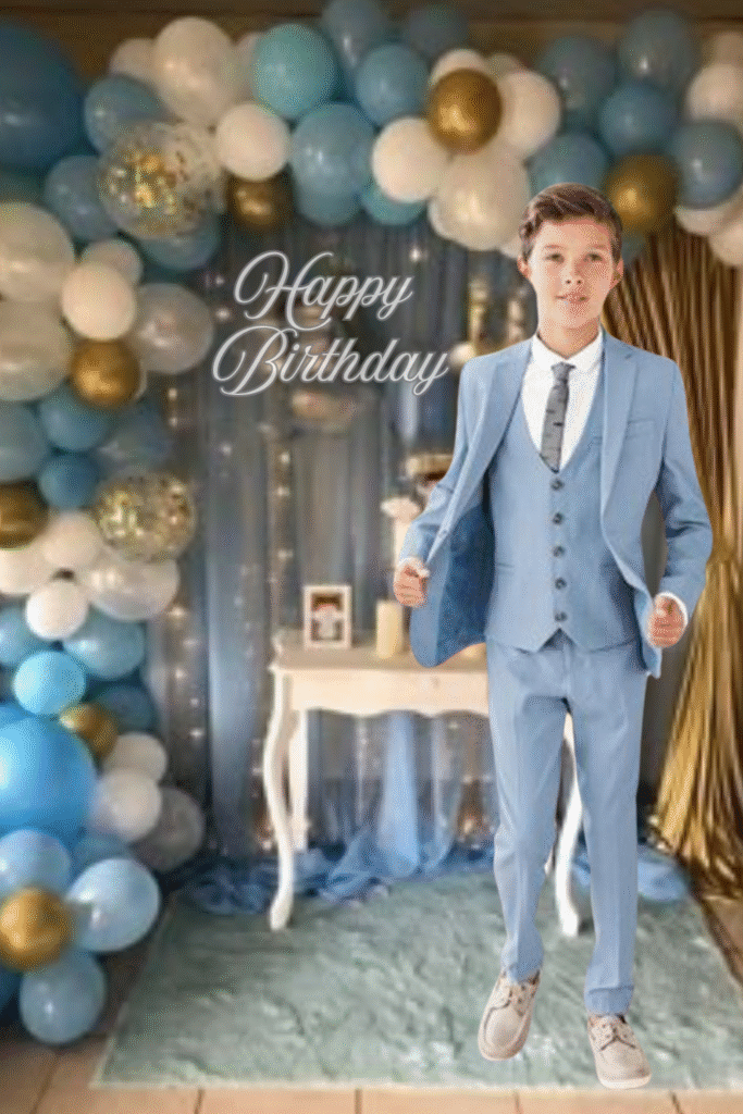 Beautiful Boy Birthday Outfit