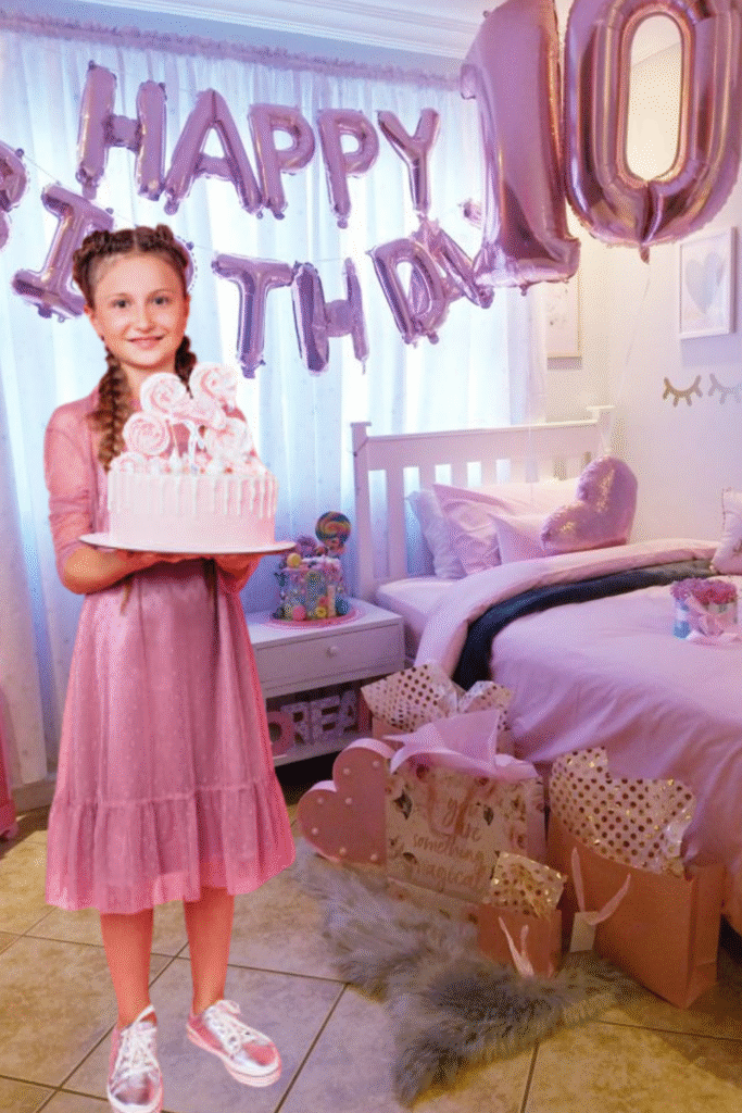 Baby Girl Birthday Outfit