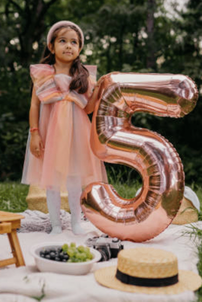 Spring and Fall Birthday Outfit for Baby