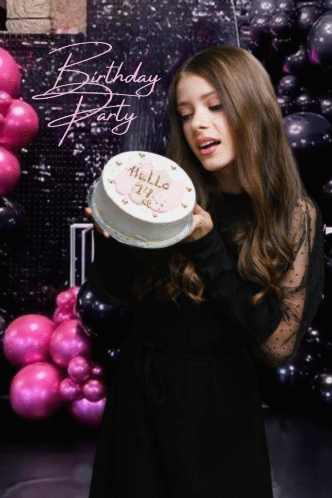 Spring and Fall Birthday Black Outfit for Gorgeous Girl