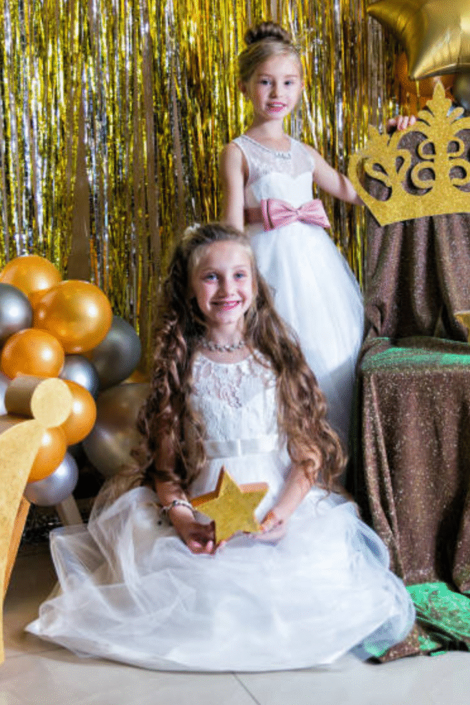 Princess Baby Birthday Party Outfit Theme