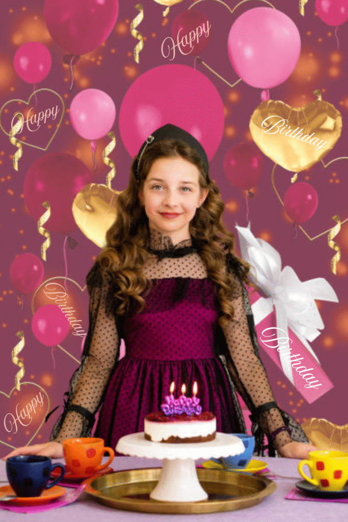 Unique Design of Girl Birthday Outfit