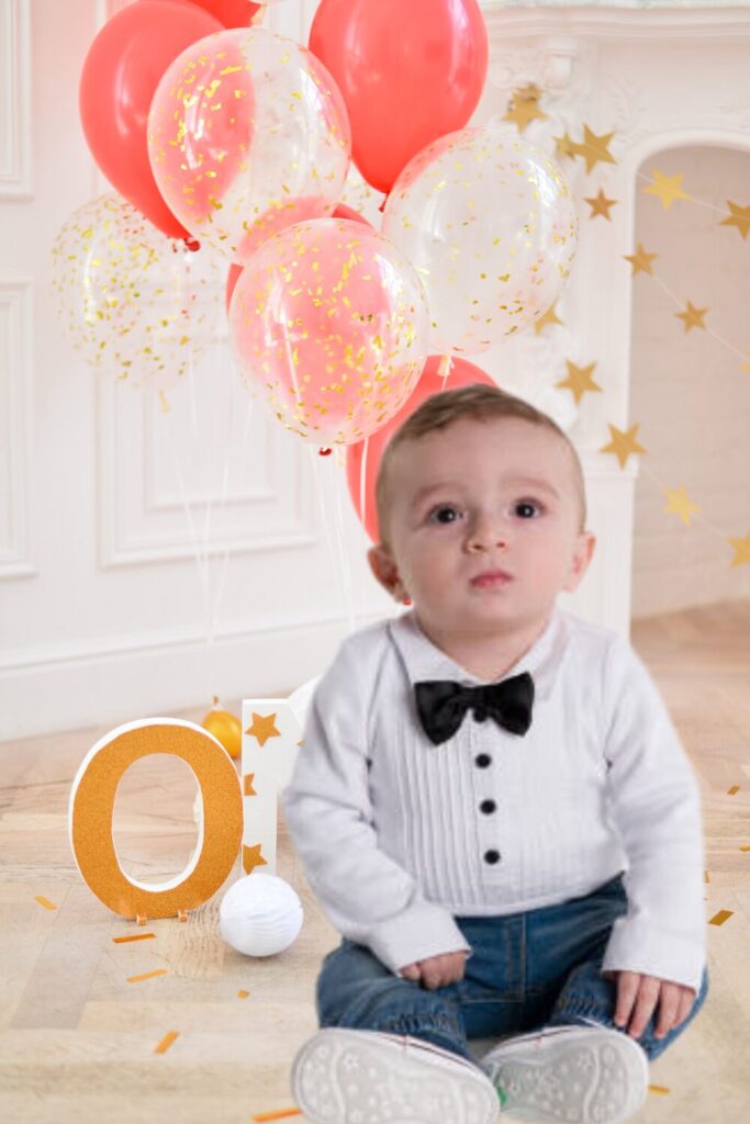 Baby Boy Birthday Suit