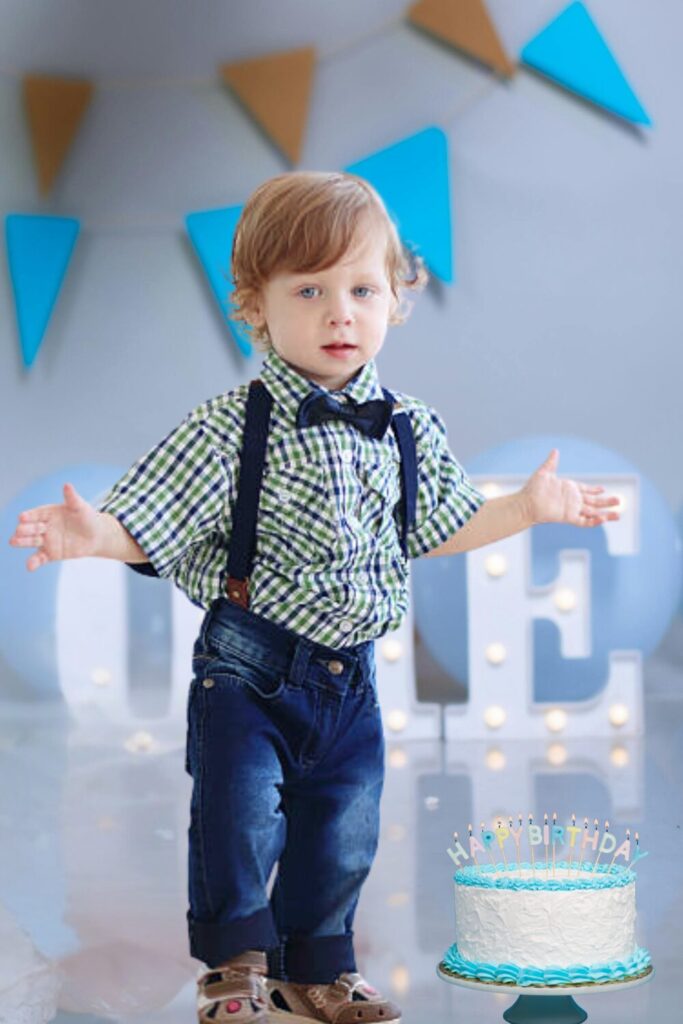 Baby Boy Birthday Dress