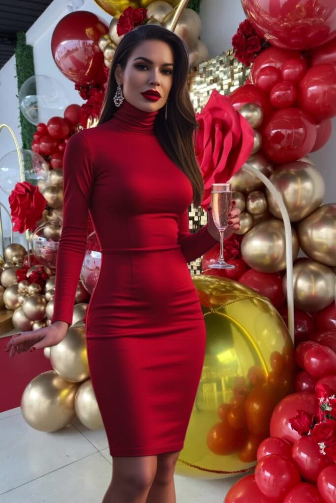 Popular Birthday Turtleneck Outfit