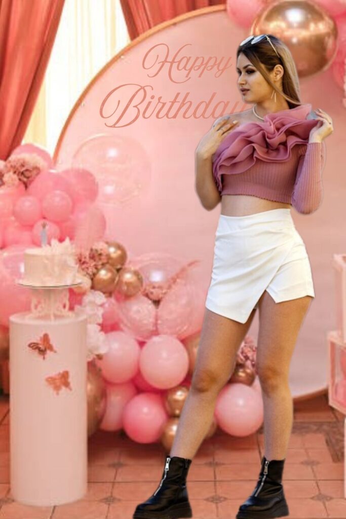Birthday Sequin Top and Skirt Combination