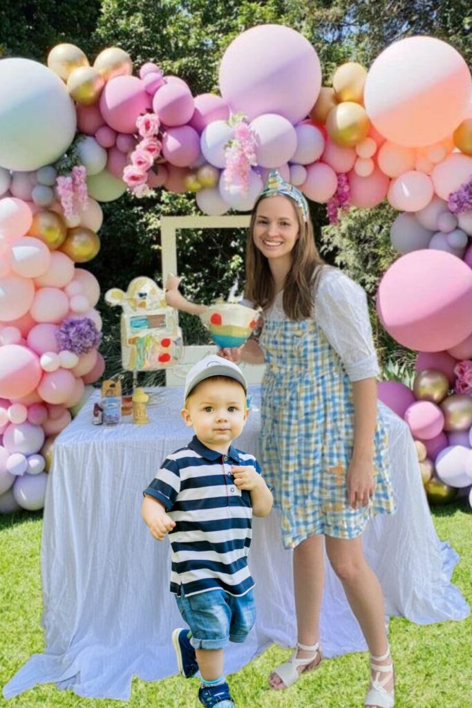 1-Year Baby Boy Summer Birthday Dress