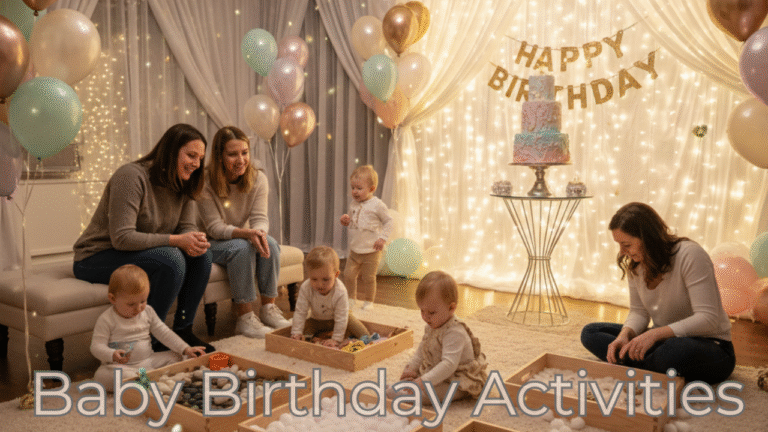 Baby Birthday Activities