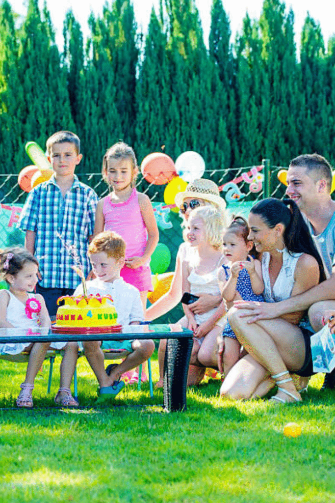 Birthday Party in Sunny Weather