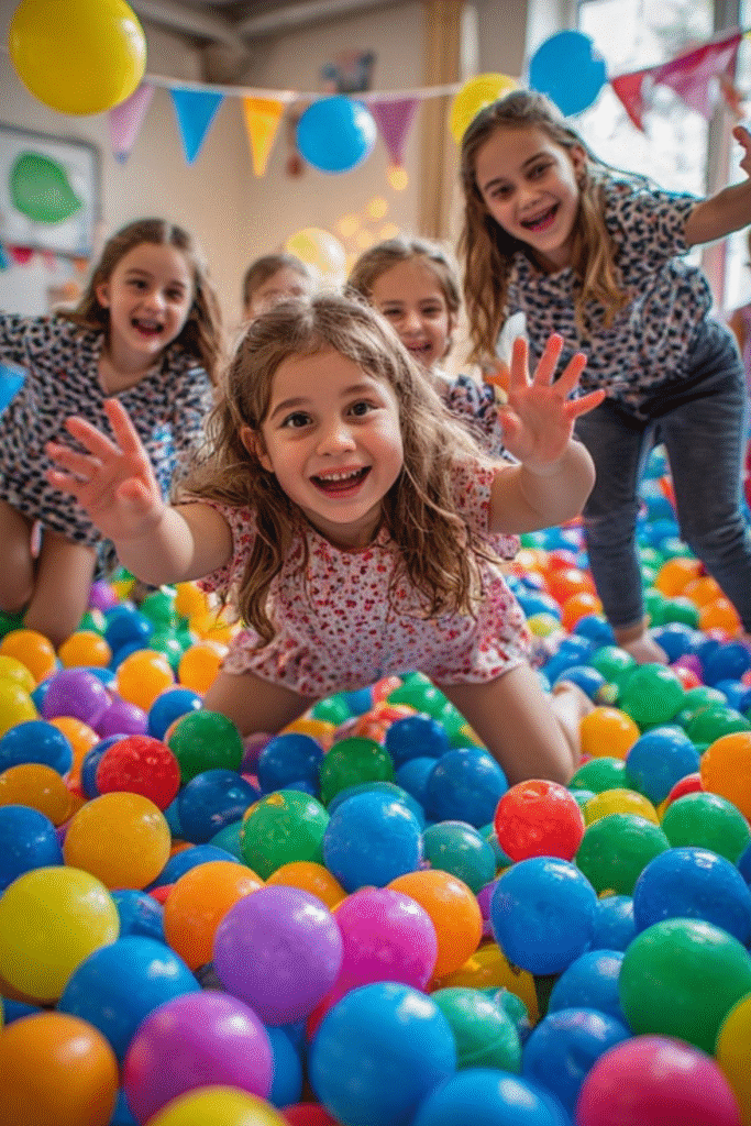 Kids Birthday Ball Pit Indoor Game Activity