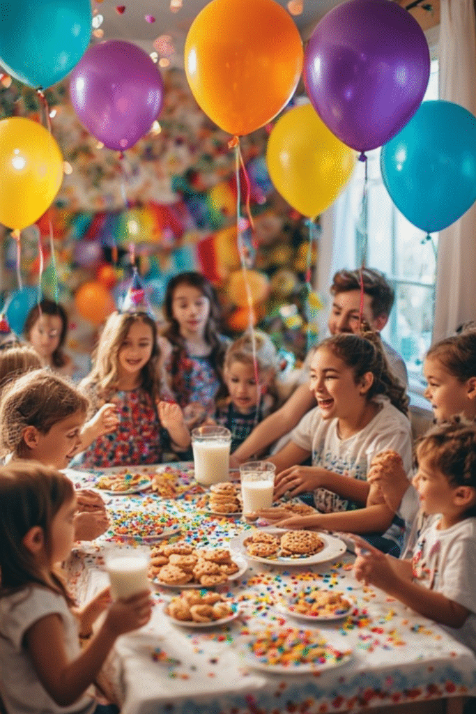 Birthday Milk and Cookies Food Activities