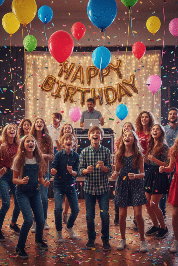 Birthday Party Music and Dance 