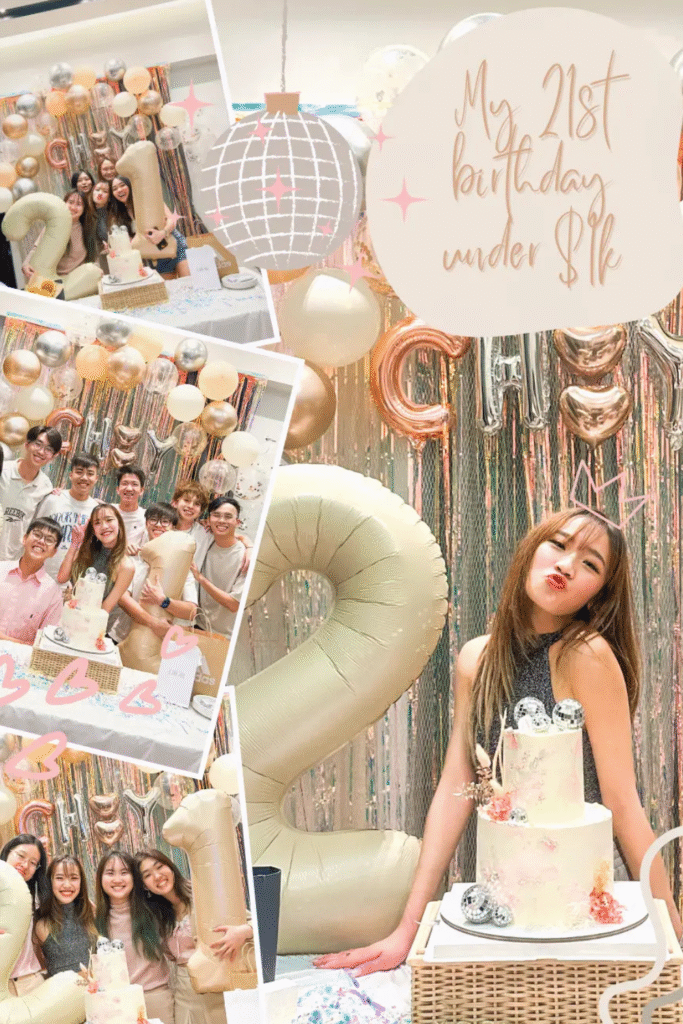 Girl Birthday Photo Collage Activity