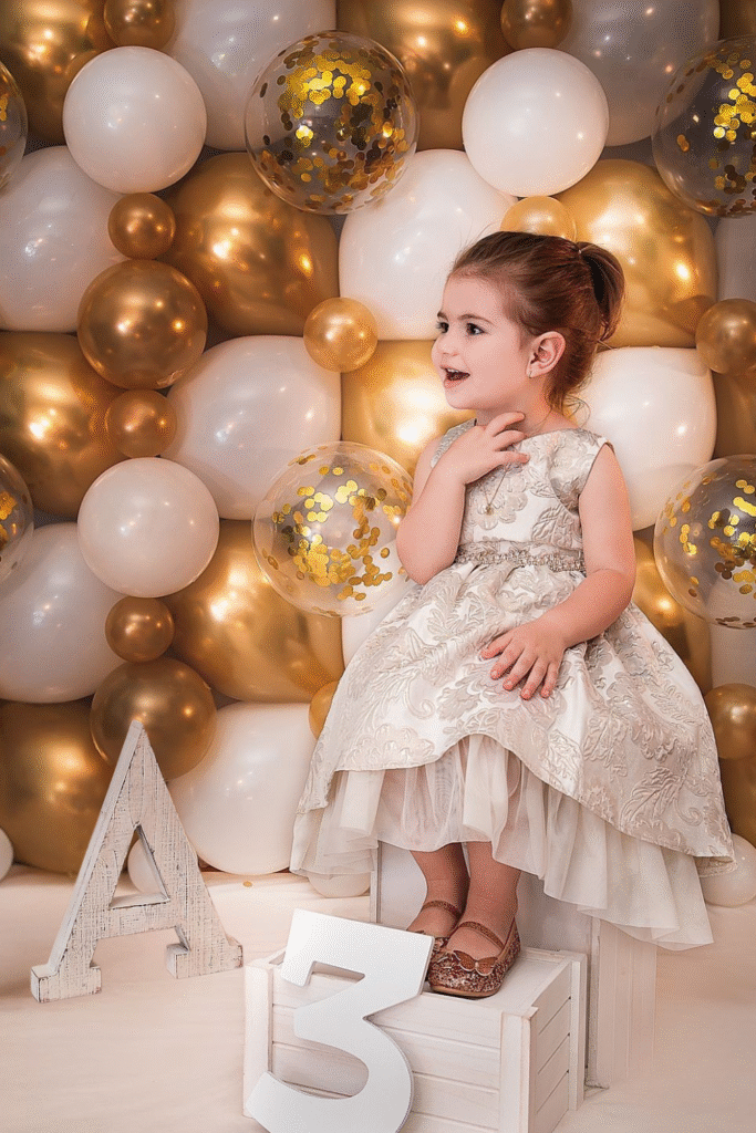 Kids Birthday Photo Collage Activity