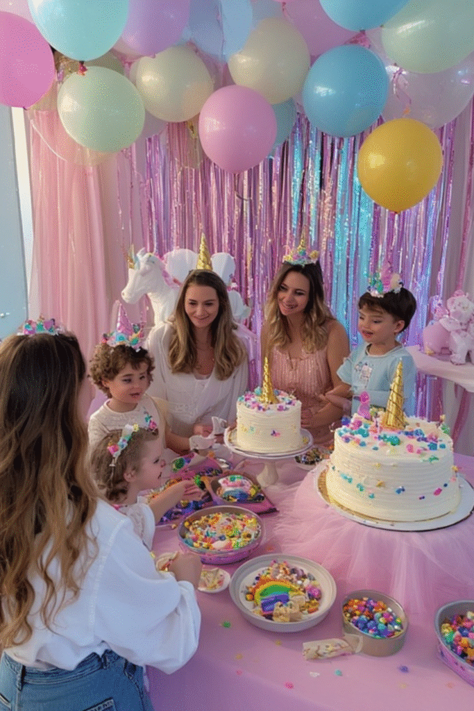 Birthday Activity Unicorn Theme 