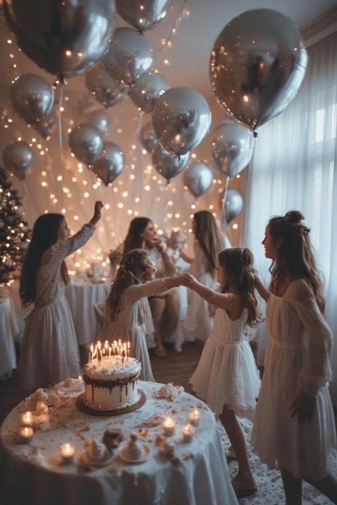 Girls Birthday Activities in Winter One-derland