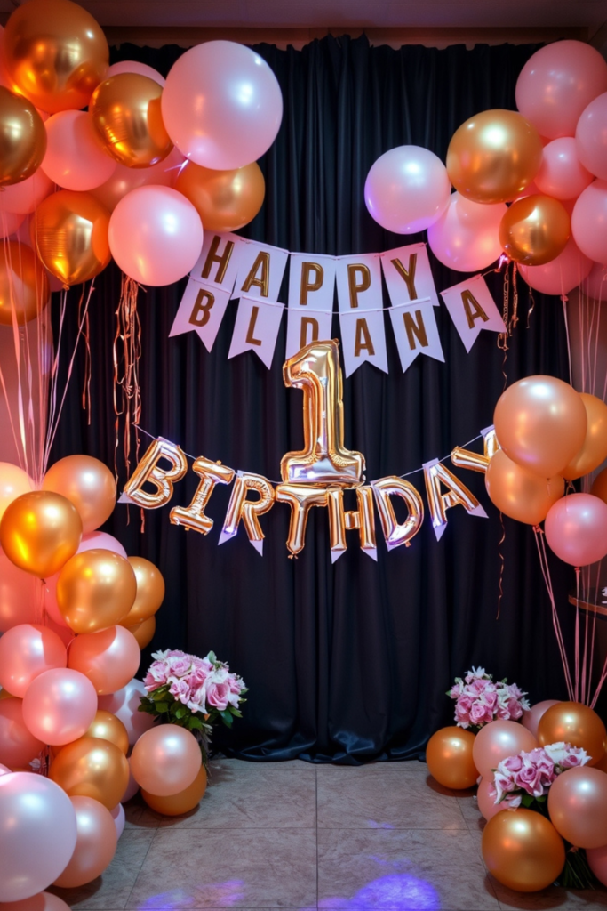 Balloon and Banner Decoration Ideas