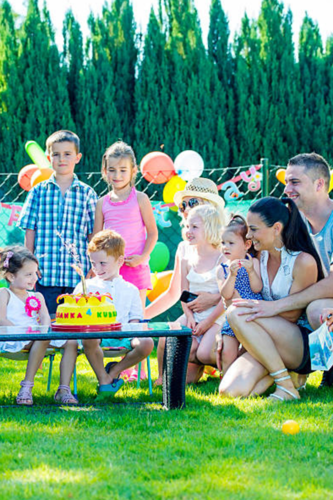 Birthday Activity in Sunny Weather