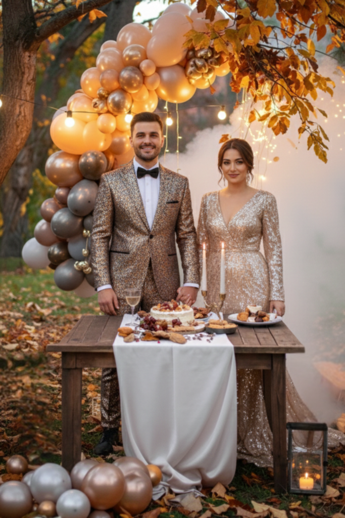 Birthday Party in Fall Season