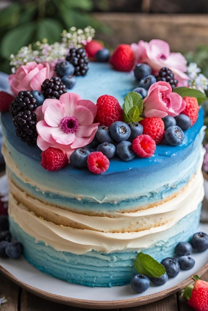 Blue Cake Flavor Ideas