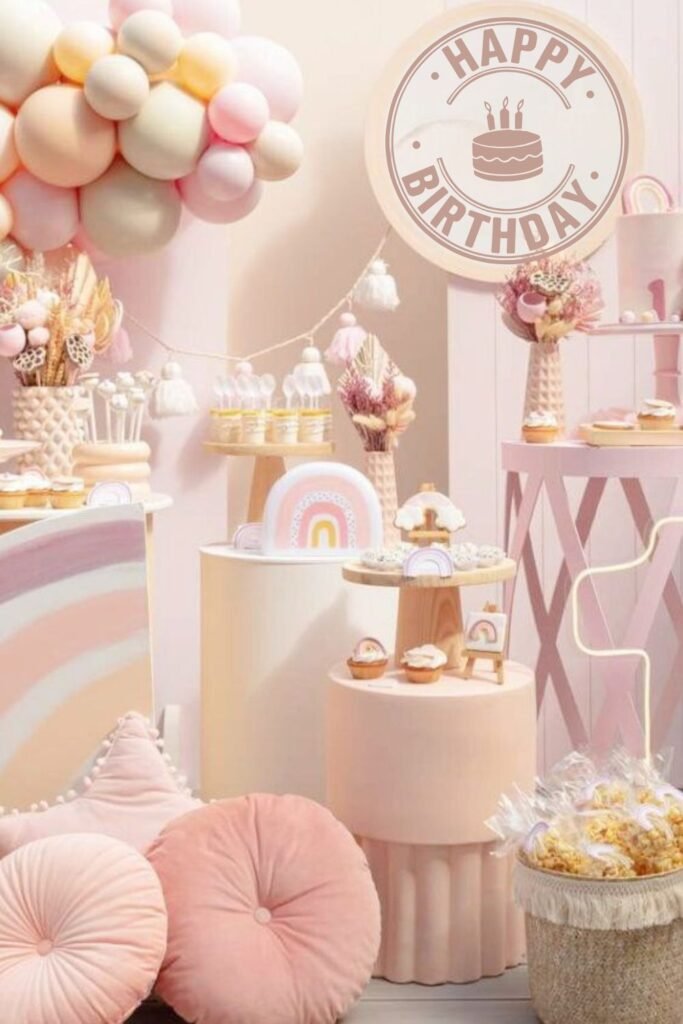 Colors for a Baby Birthday Party