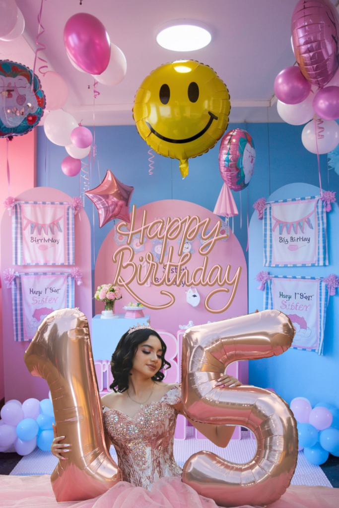 Birthday Banners Decoration in Room