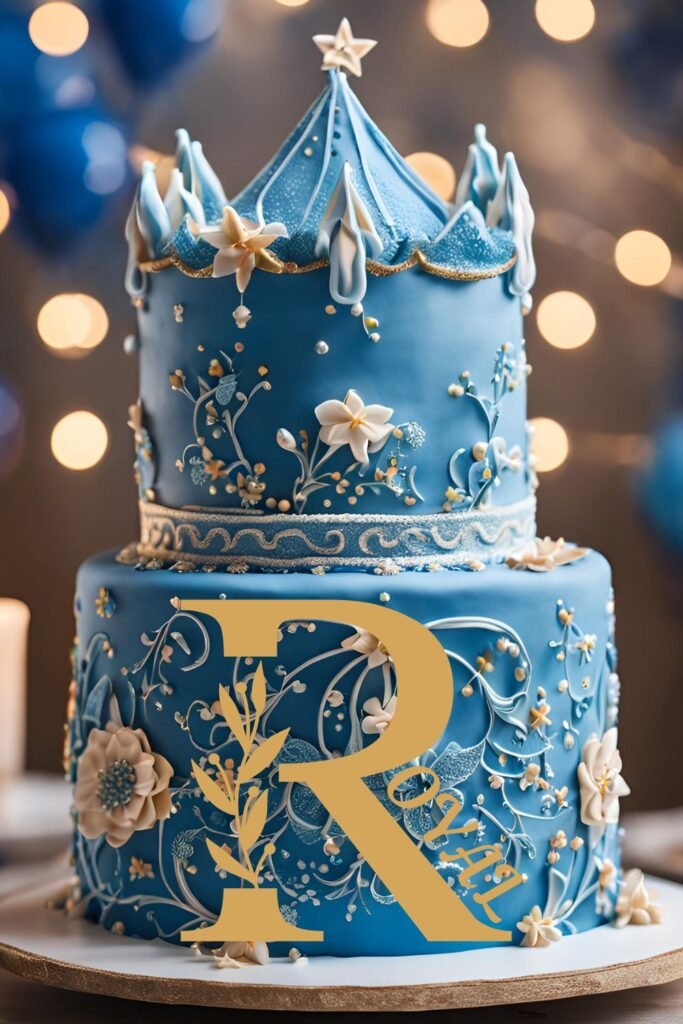 Royal Blue Cake