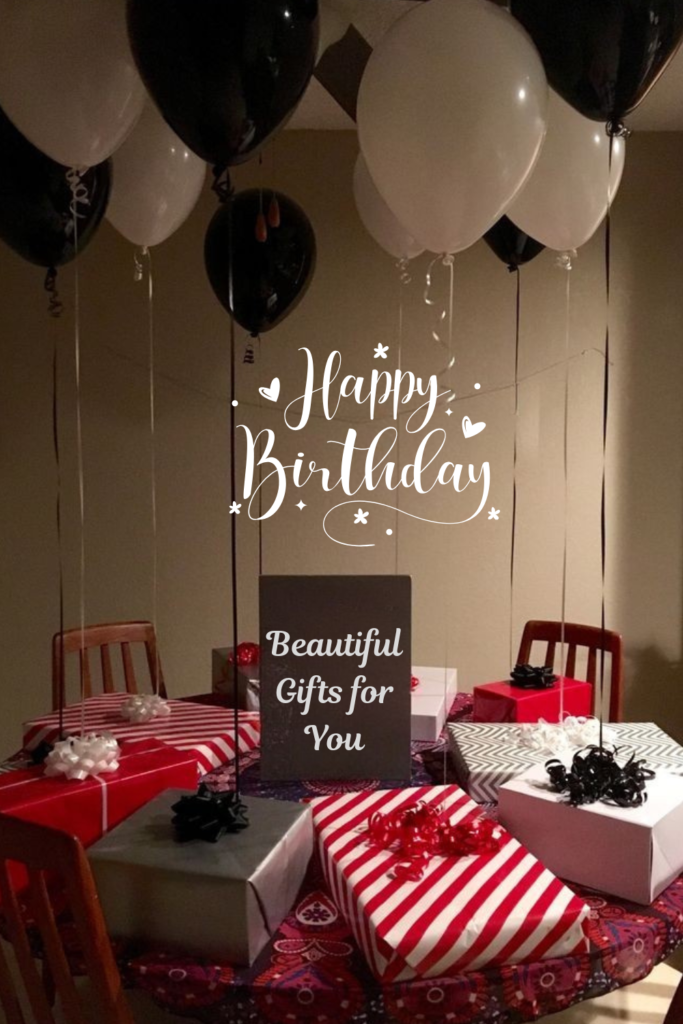 Birthday Gift Table Decoration Ideas