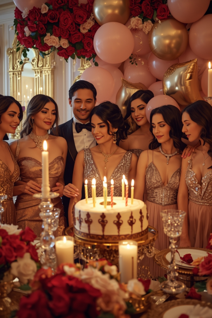 Glamorous Birthday Party for Adult Girl