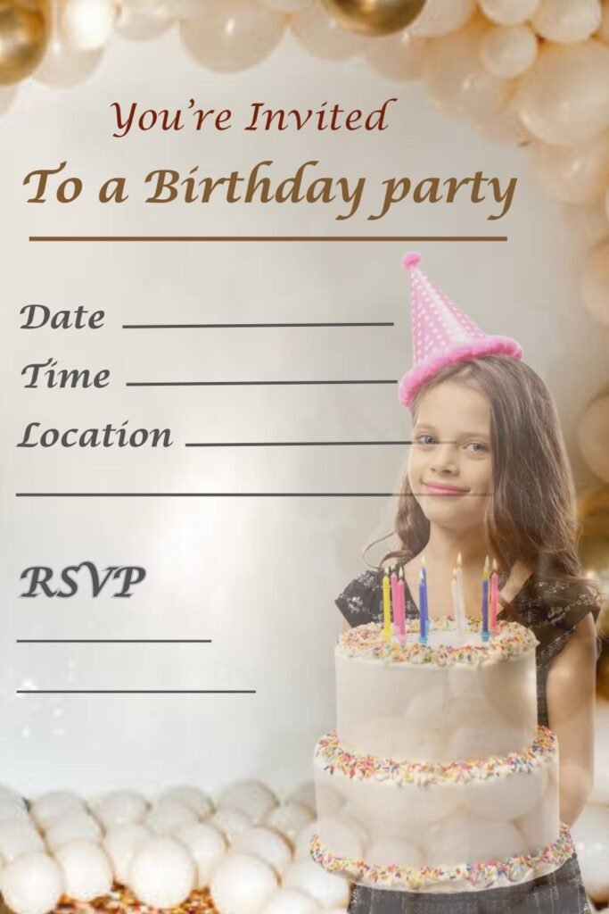 Birthday Party Cards