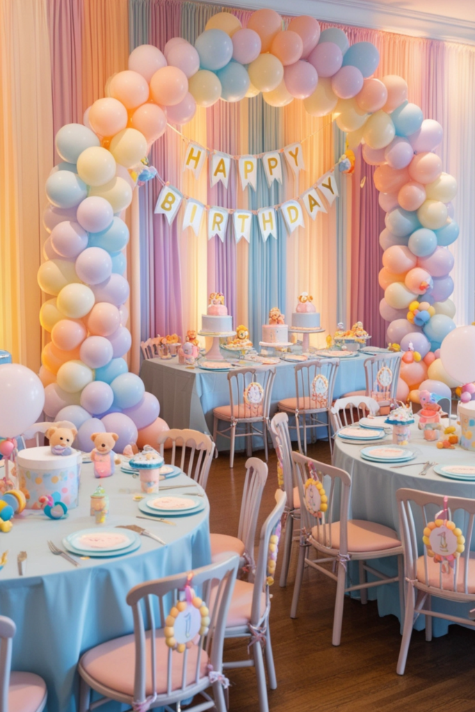 Birthday Party Decoration in Halls