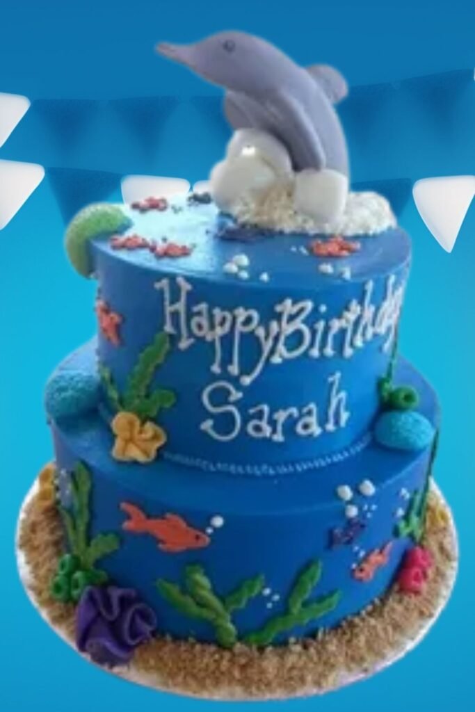 Animal Theme Birthday Cake