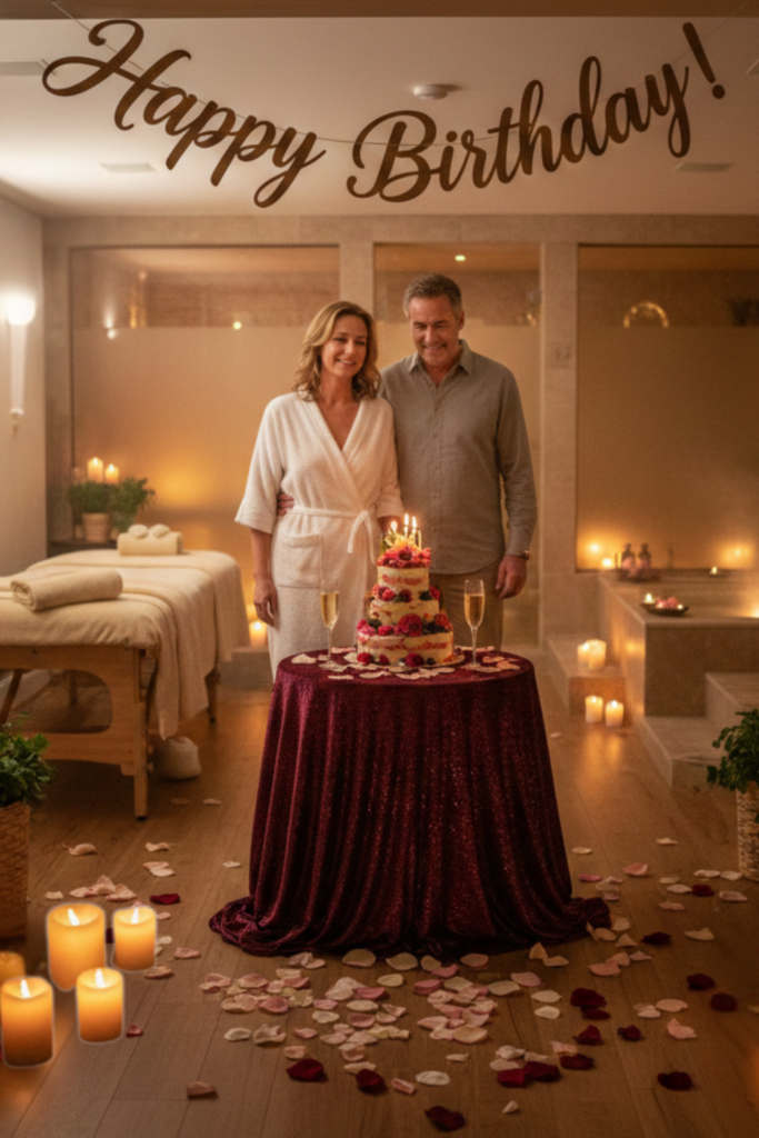 Adults Spend a SPA Day at Birthday