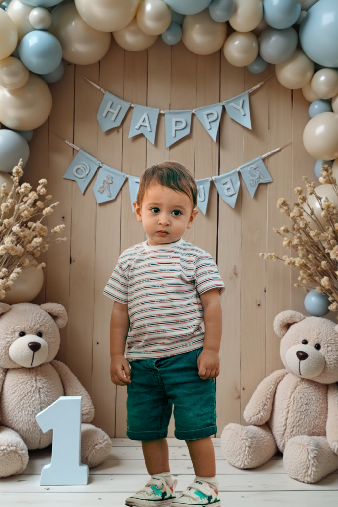 Summer Birthday Dress for Baby Boy