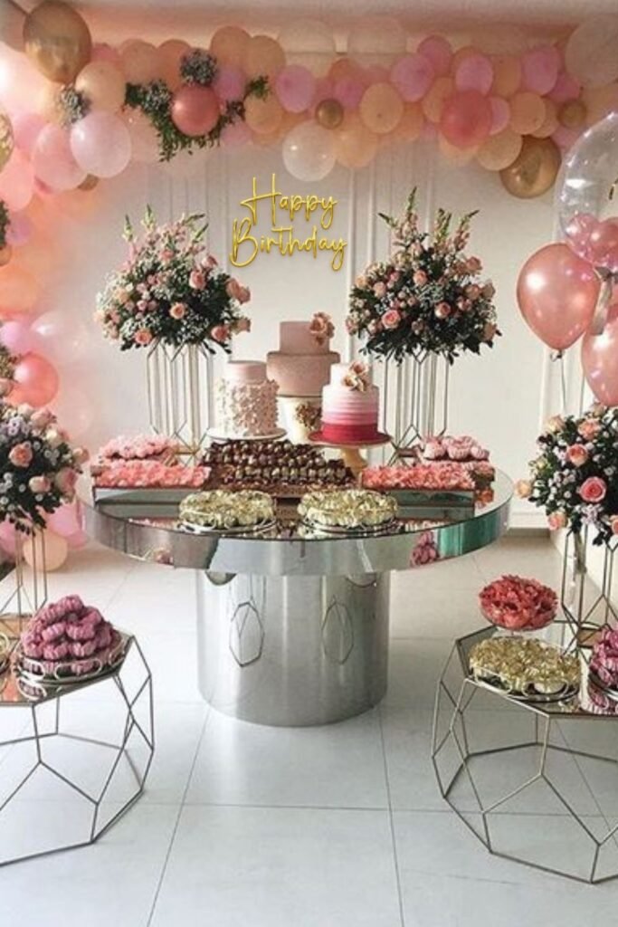 Party Decor with Balloons