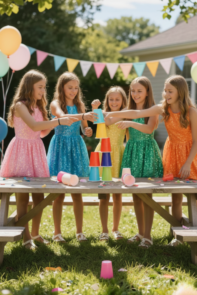 Group Girl Birthday Activities