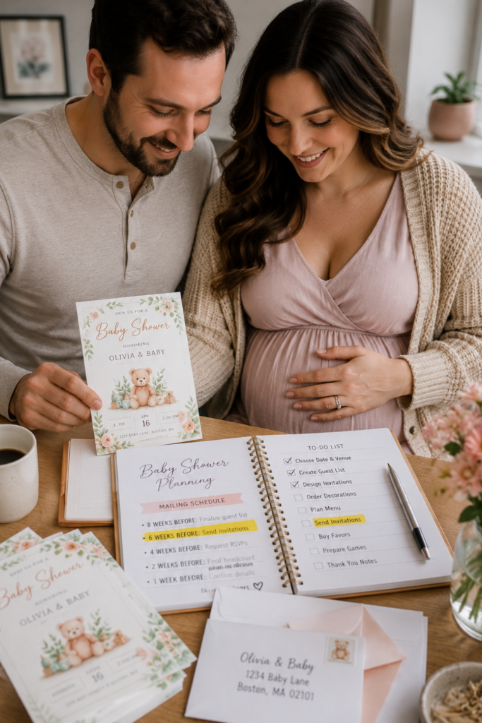 Coed Baby Shower Invitations