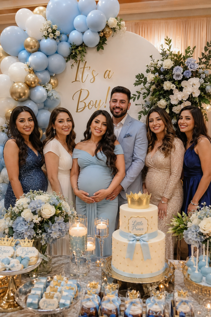 Coed Baby Shower for Boy