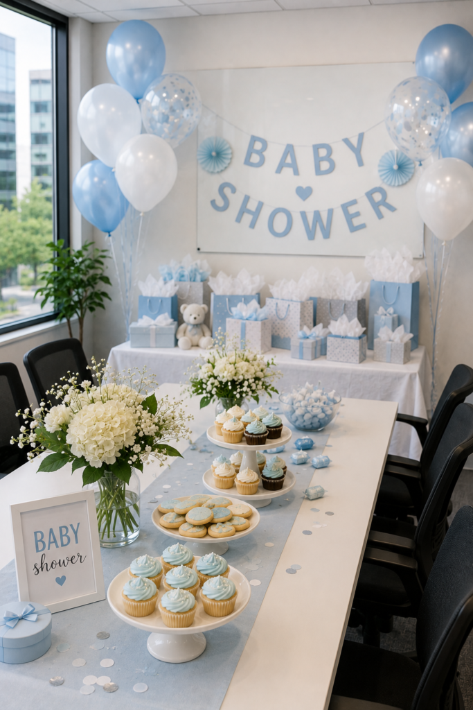 Conference Room Baby Shower
