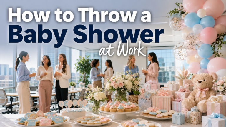 How to Throw a Baby Shower at Work