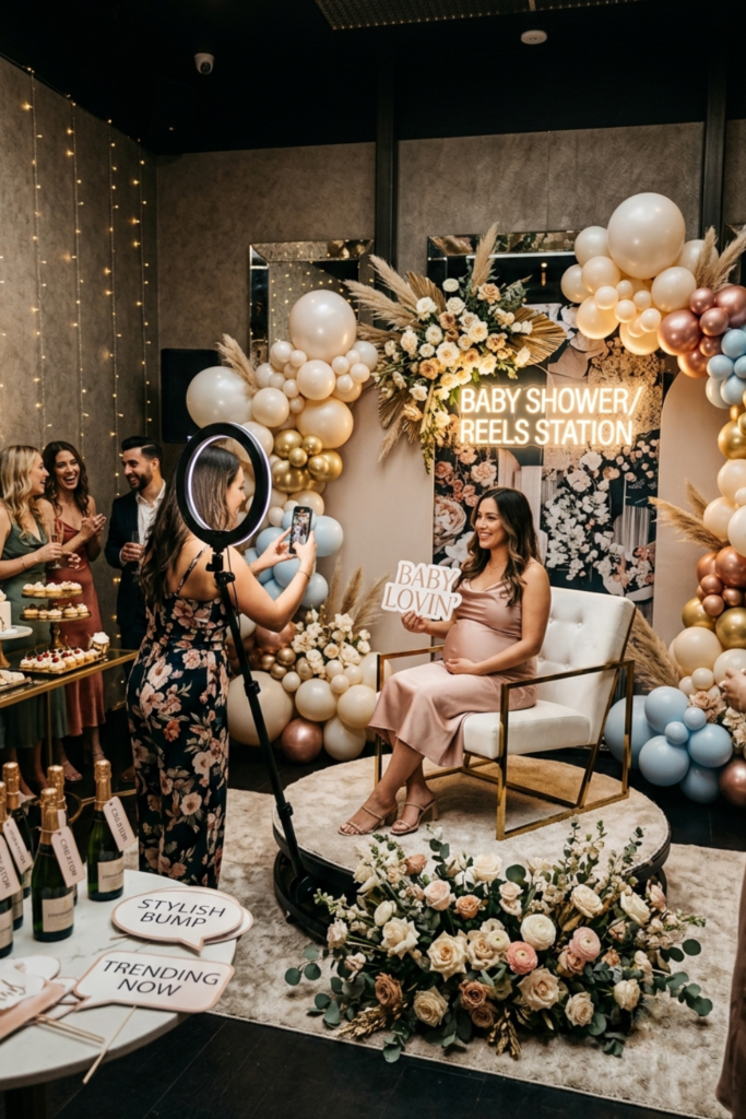 Baby Shower Birthday Instagram Ideas